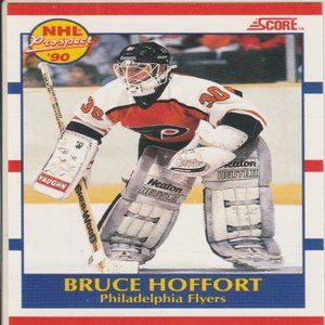 Bruce Hoffort (Flyers) 1990 Score NHL Prospect '90 Series Card